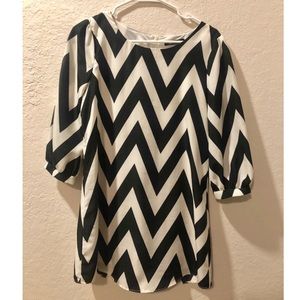 Chevron Dress- Small